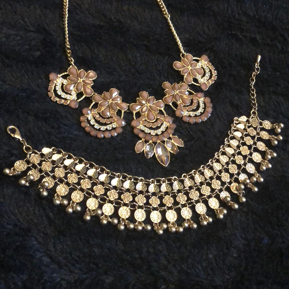 Necklace and bracelet